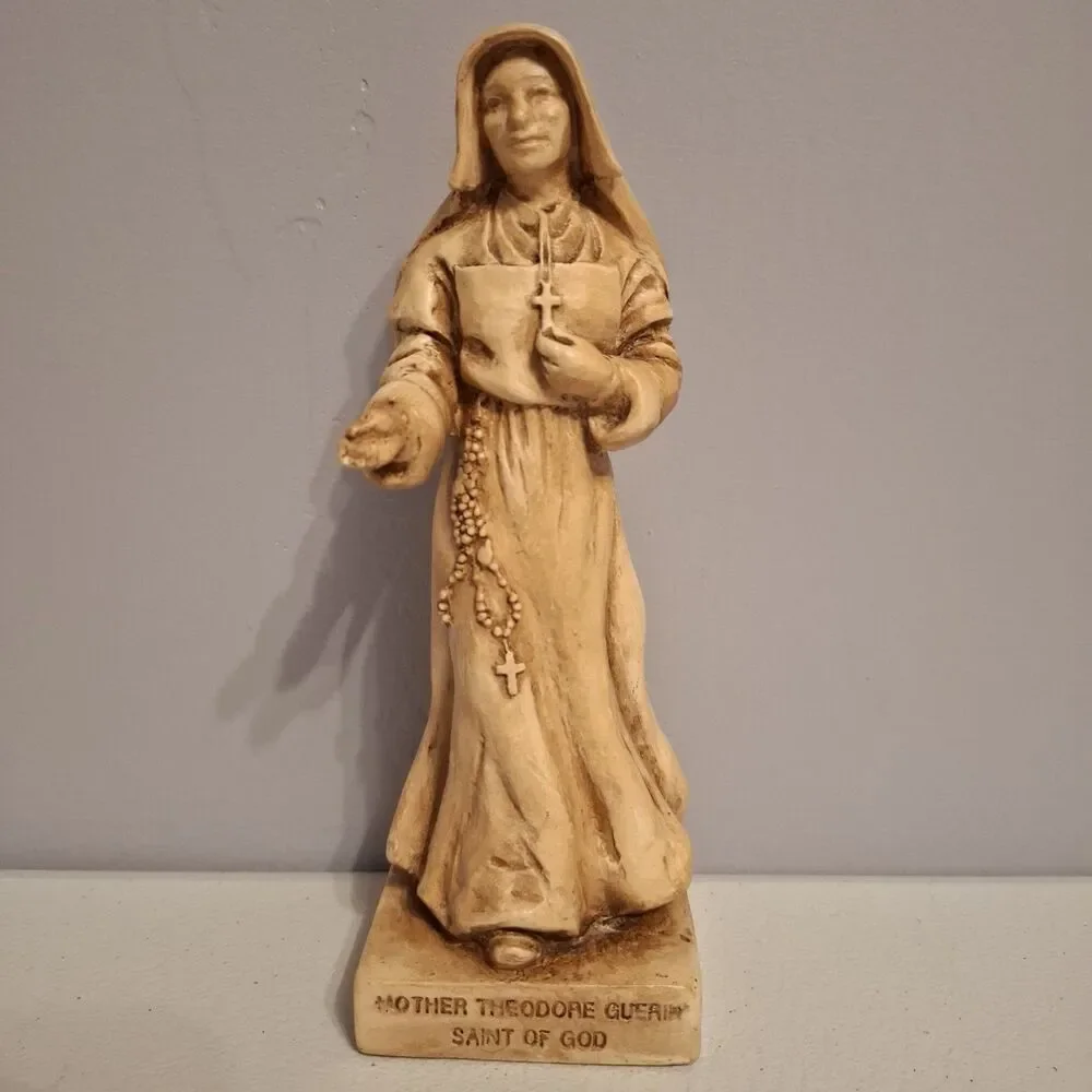 Mother Theodore Guerin Statue Teresa Clark 2006 Catholic Saint Resin Figure 7